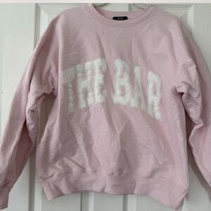 The bar varsity sweatshirt